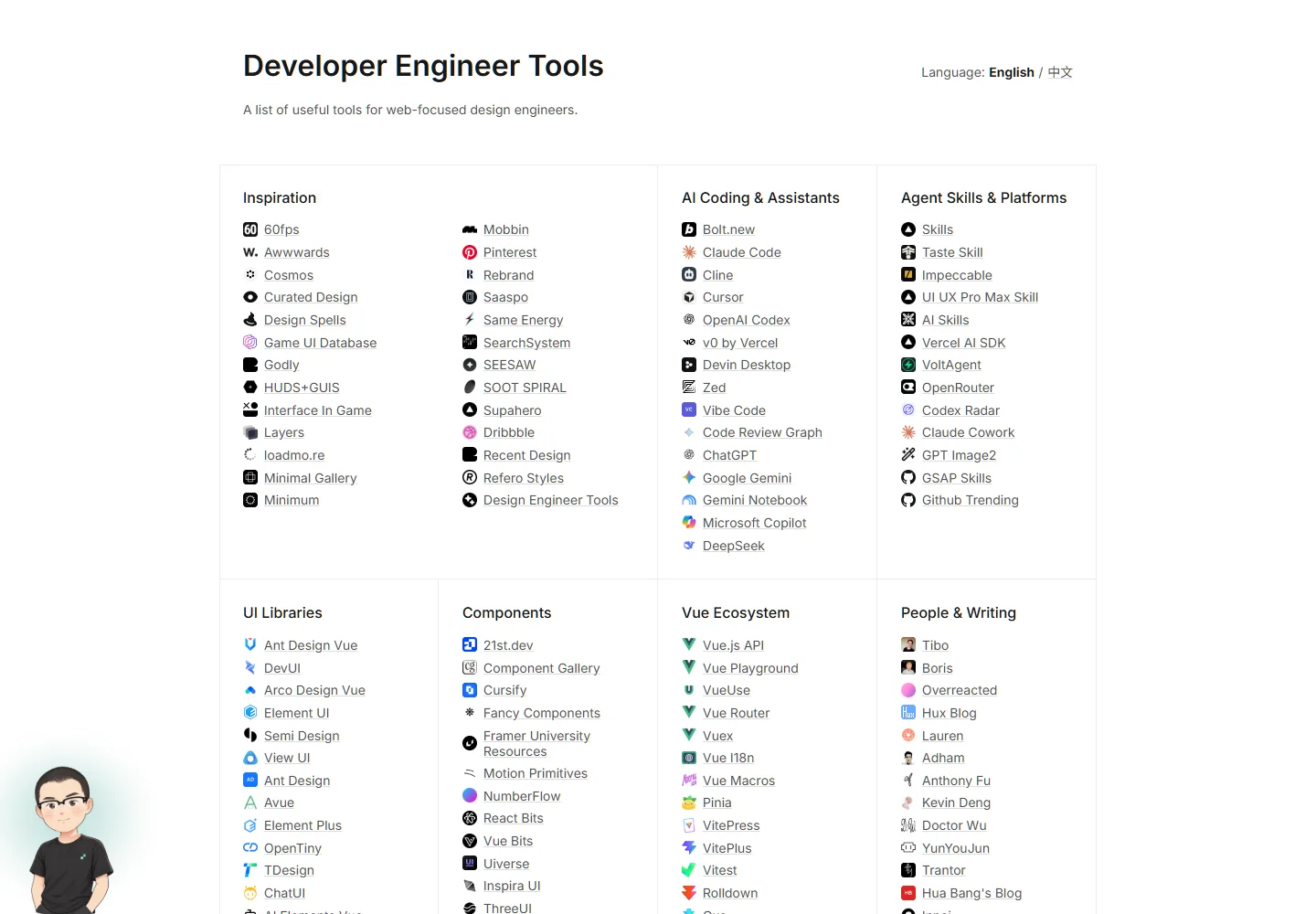 LMX AI Tools List Share | LMX - 个人能力库